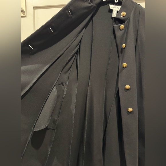 Joseph Ribkoff Black Jacket with Gold Buttons - Picture 12 of 15